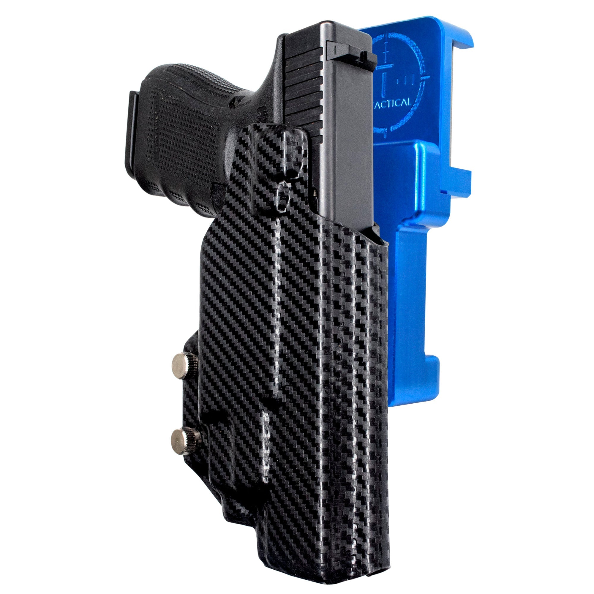 Alloy Competition Holster Blue / Carbon Fiber