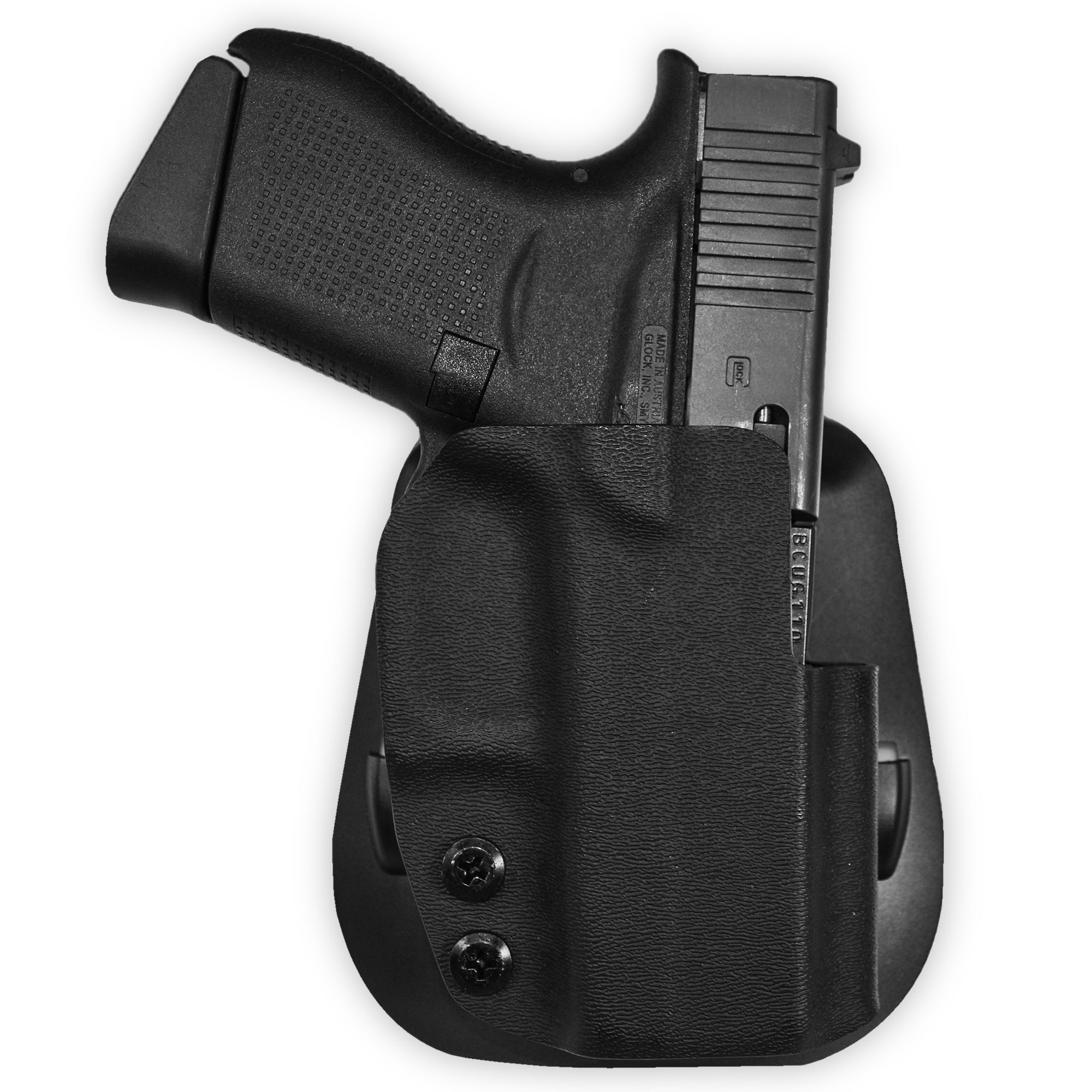 Glock 43, 43X Holster - OWB Paddle