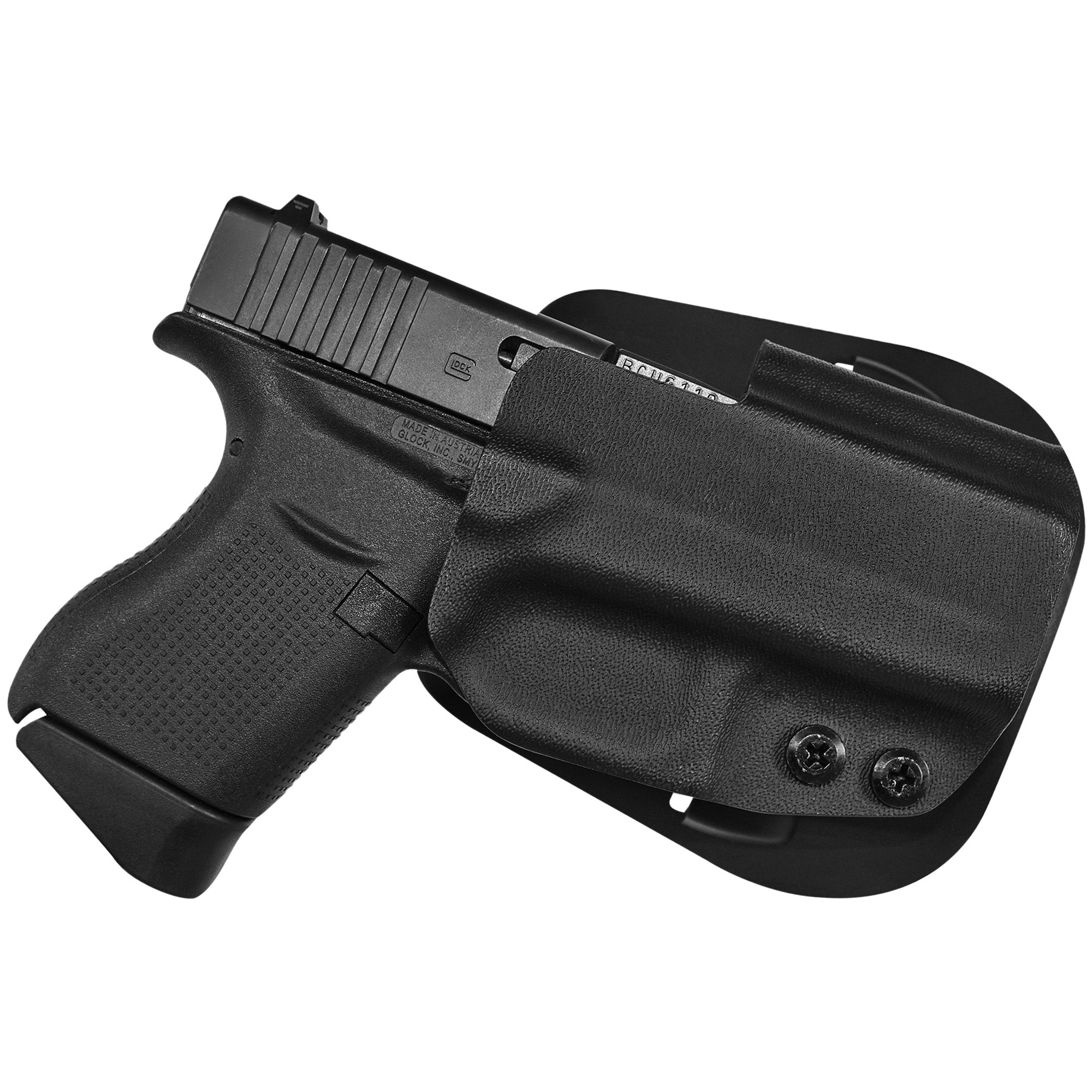 Glock 43, 43X Holster - OWB Paddle