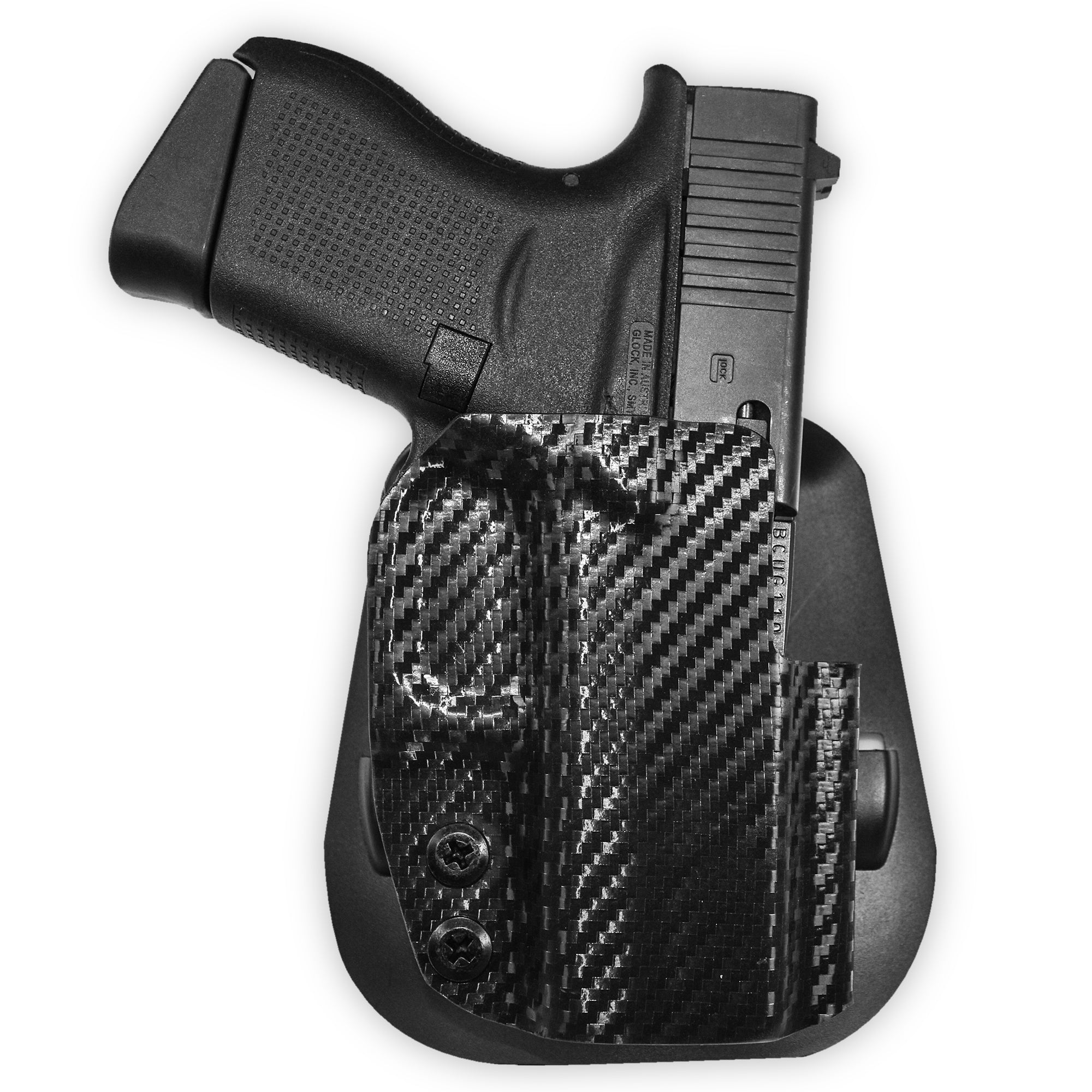 Glock 43, 43X Holster - OWB Paddle