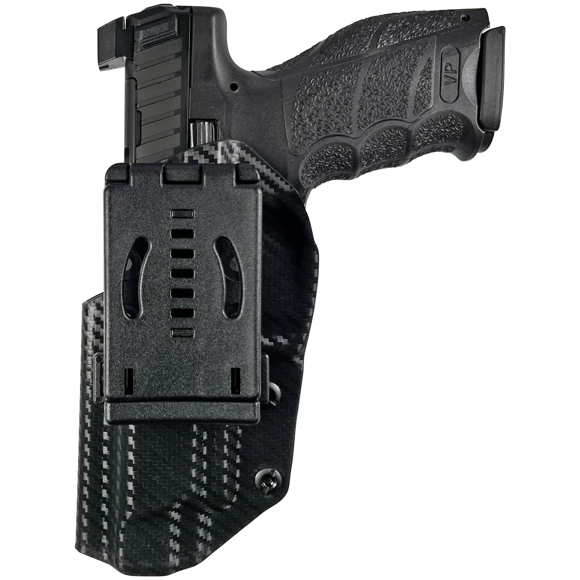 H&K VP9L w/ Align Tactical Thumb Rest Holster - OWB Classic Clip-on