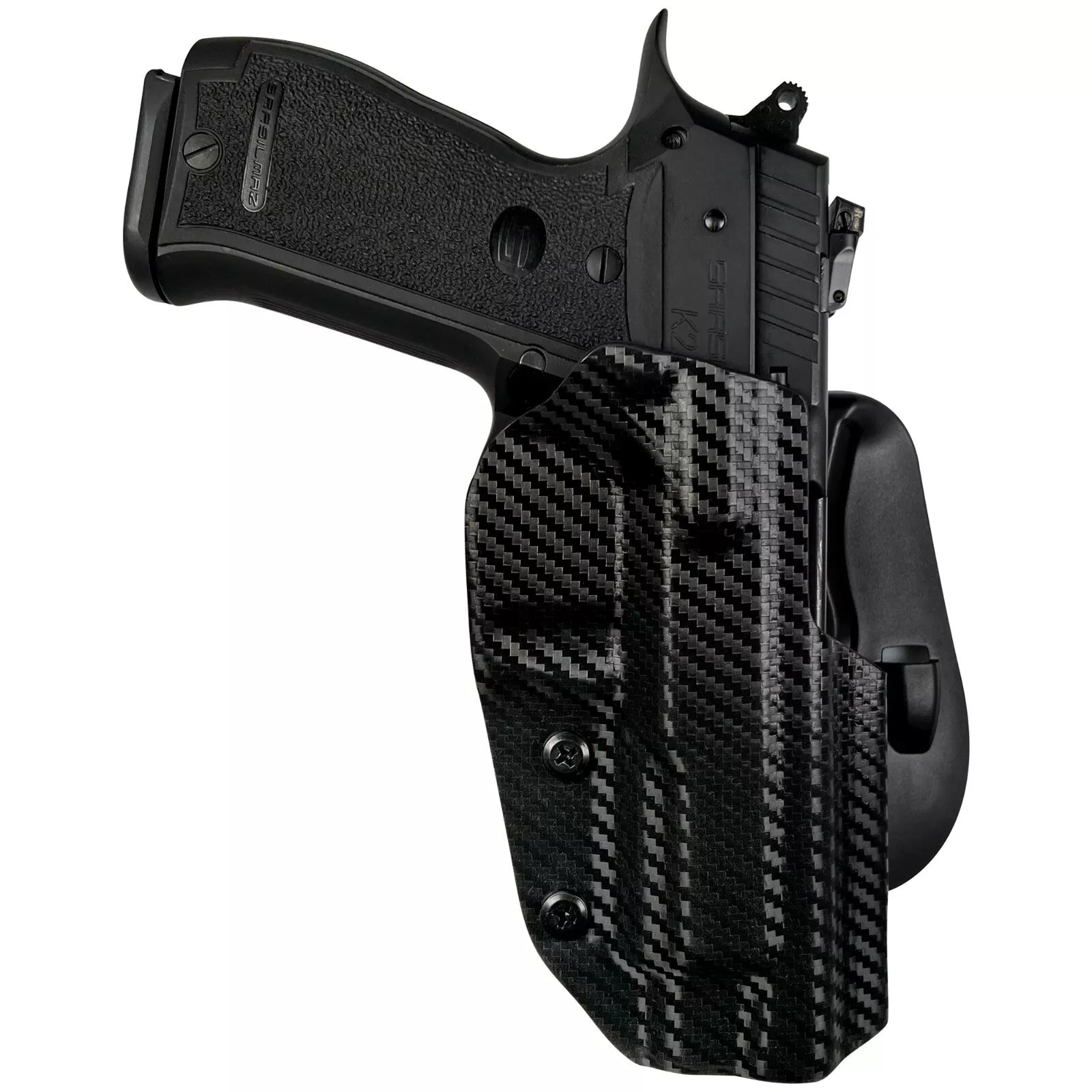 OWB Paddle Holster for Sarsilmaz K2-45C Maxtor Tactical Carbon Fiber 1
