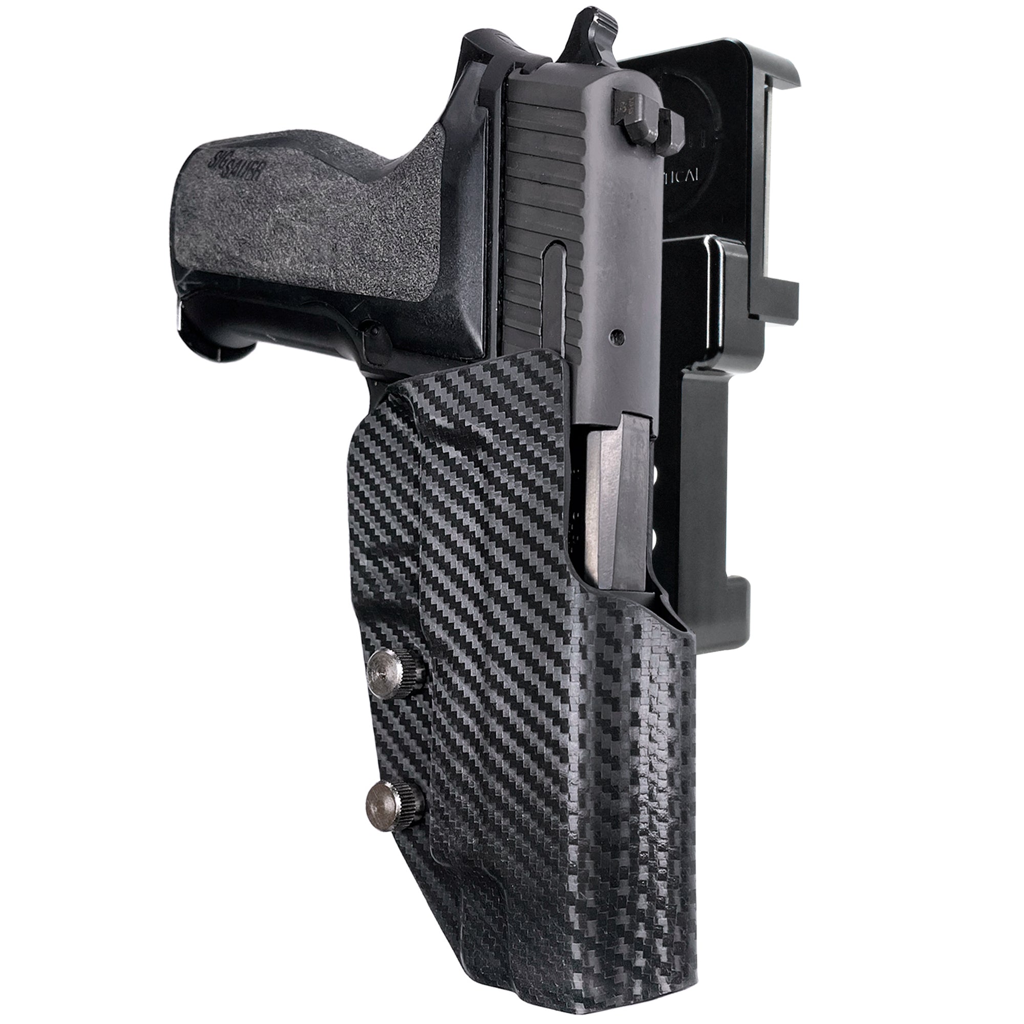 Alloy Competition Holster Black / Carbon Fiber