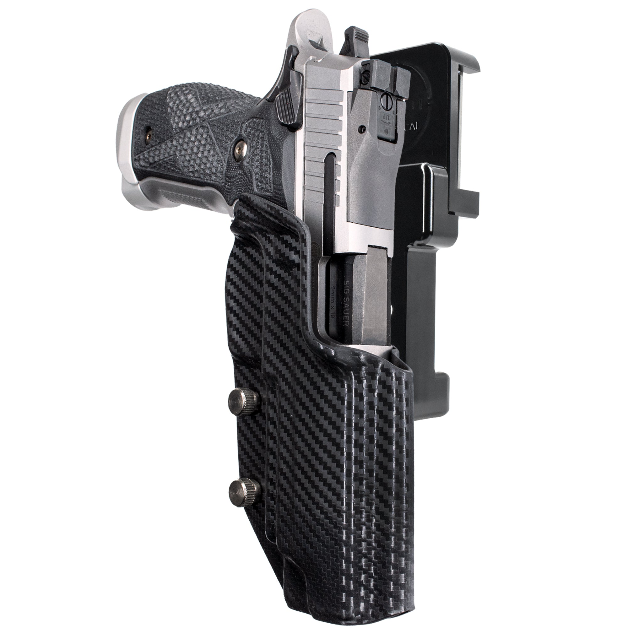 Alloy Competition Holster Black / Carbon Fiber