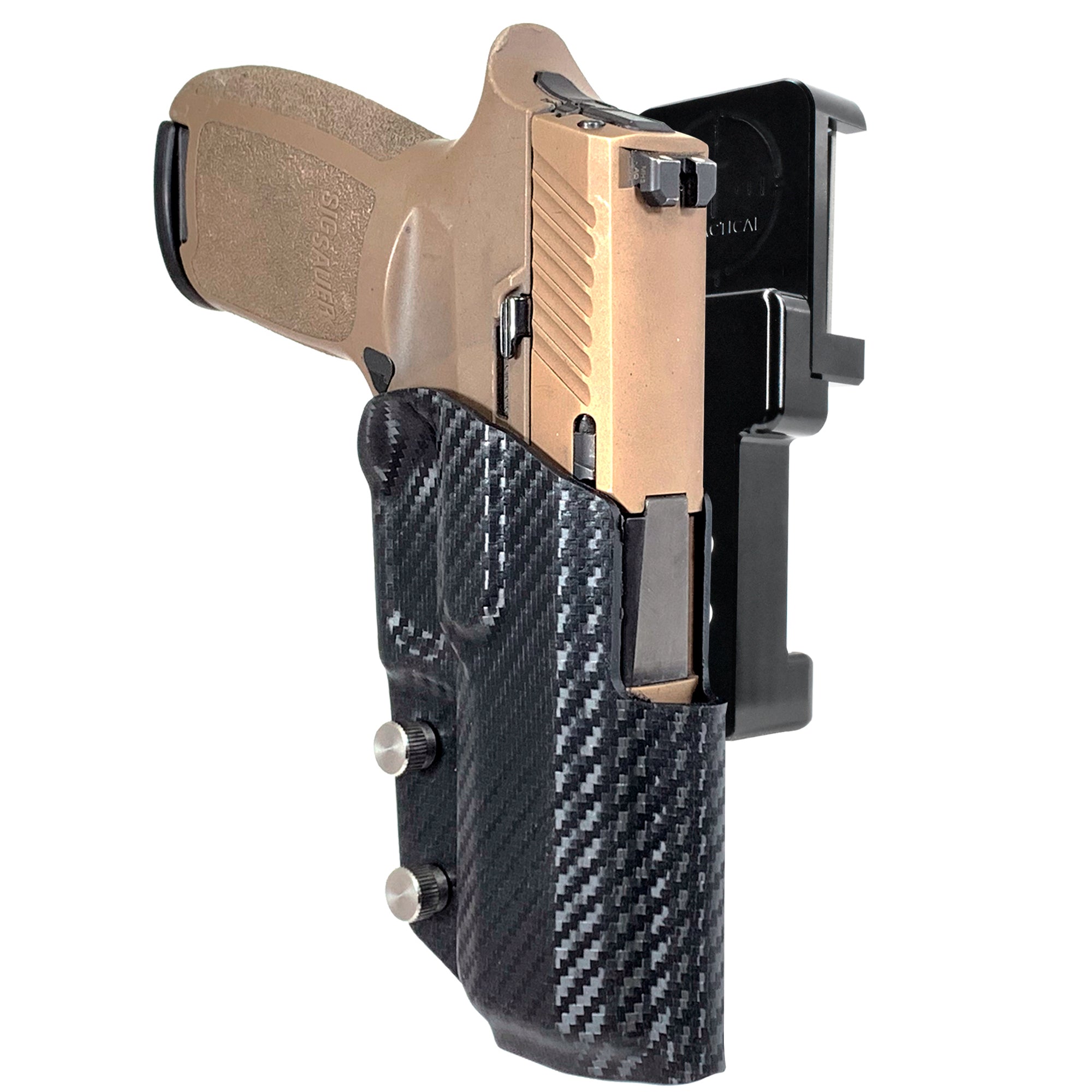 Alloy Competition Holster Black / Carbon Fiber