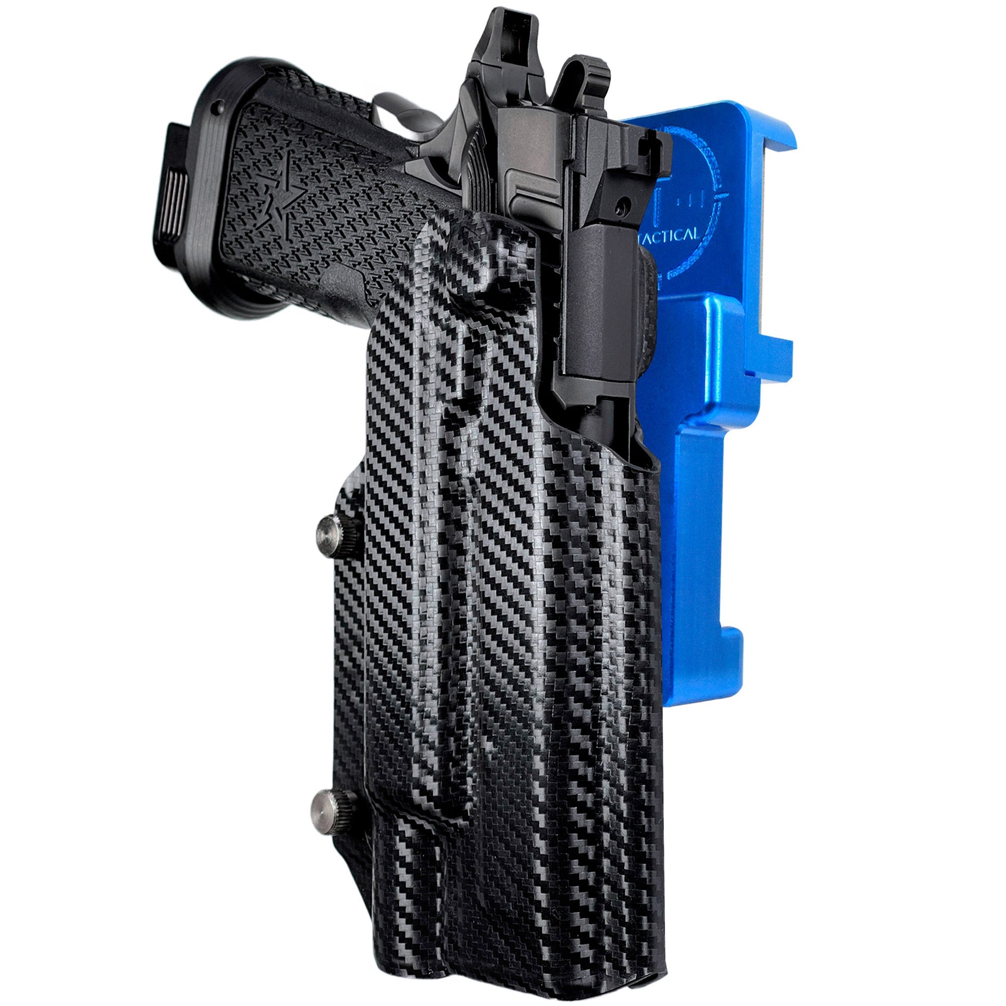 Alloy Competition Holster Blue / Carbon Fiber