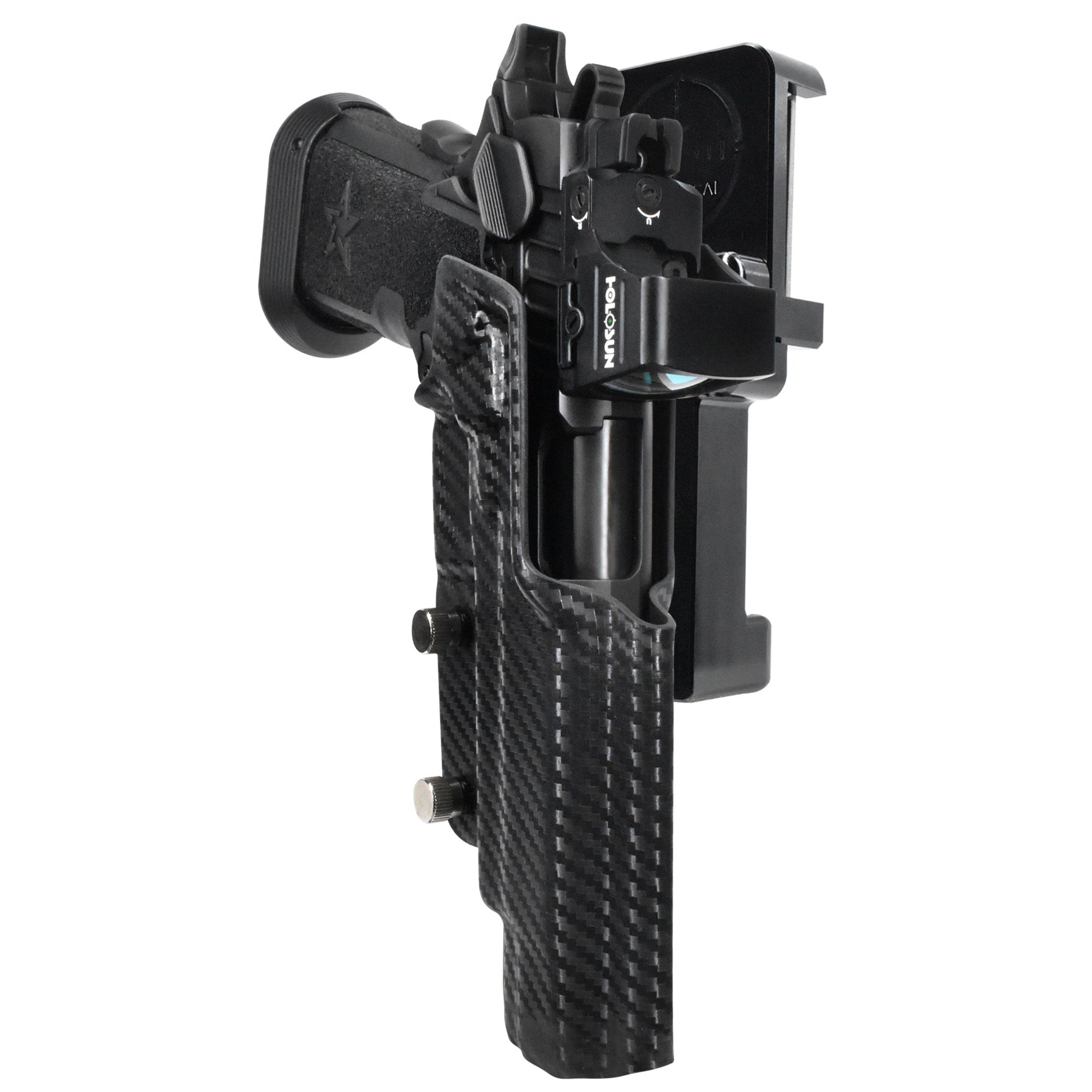 Alloy Competition Holster Black / Carbon Fiber