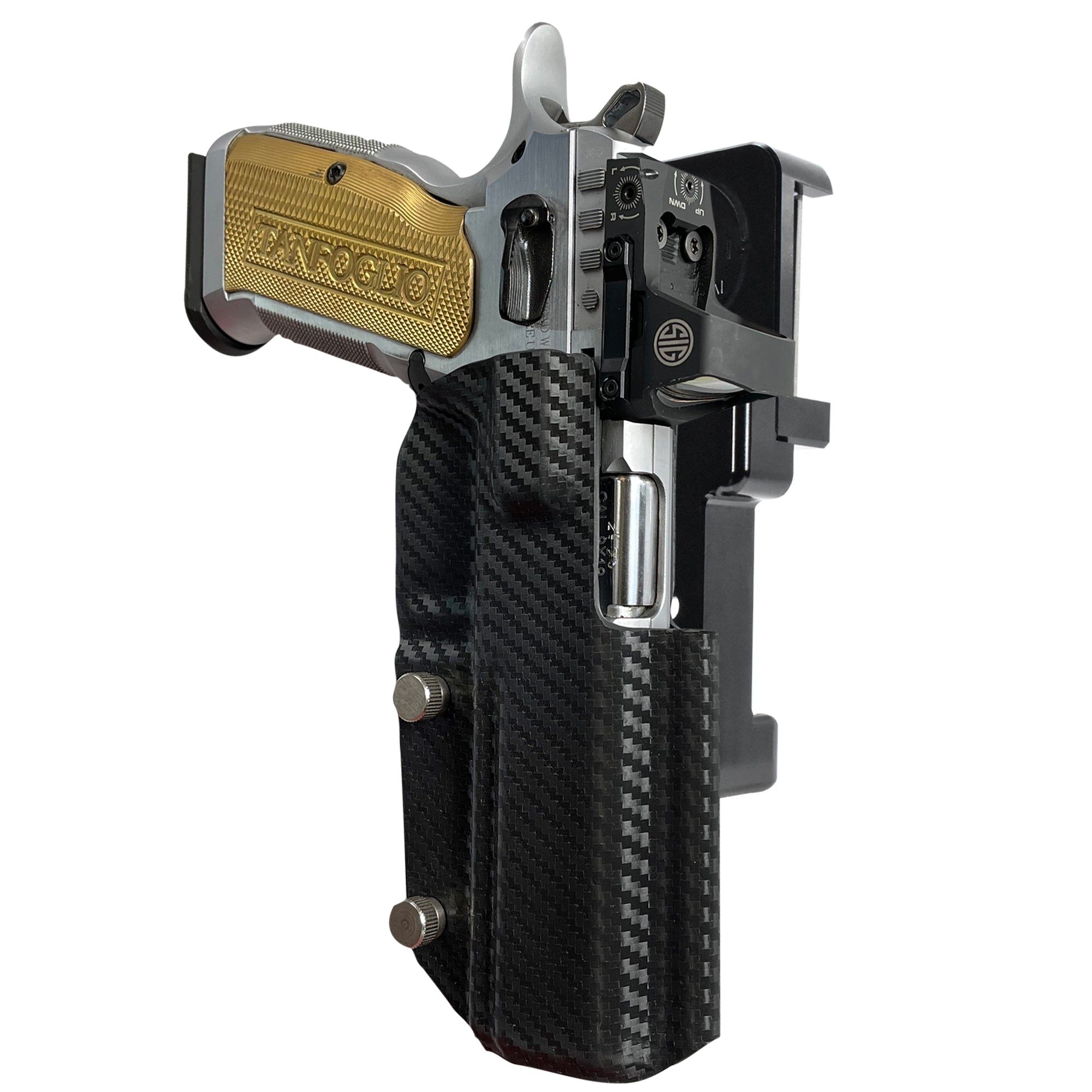 Alloy Competition Holster Black / Carbon Fiber