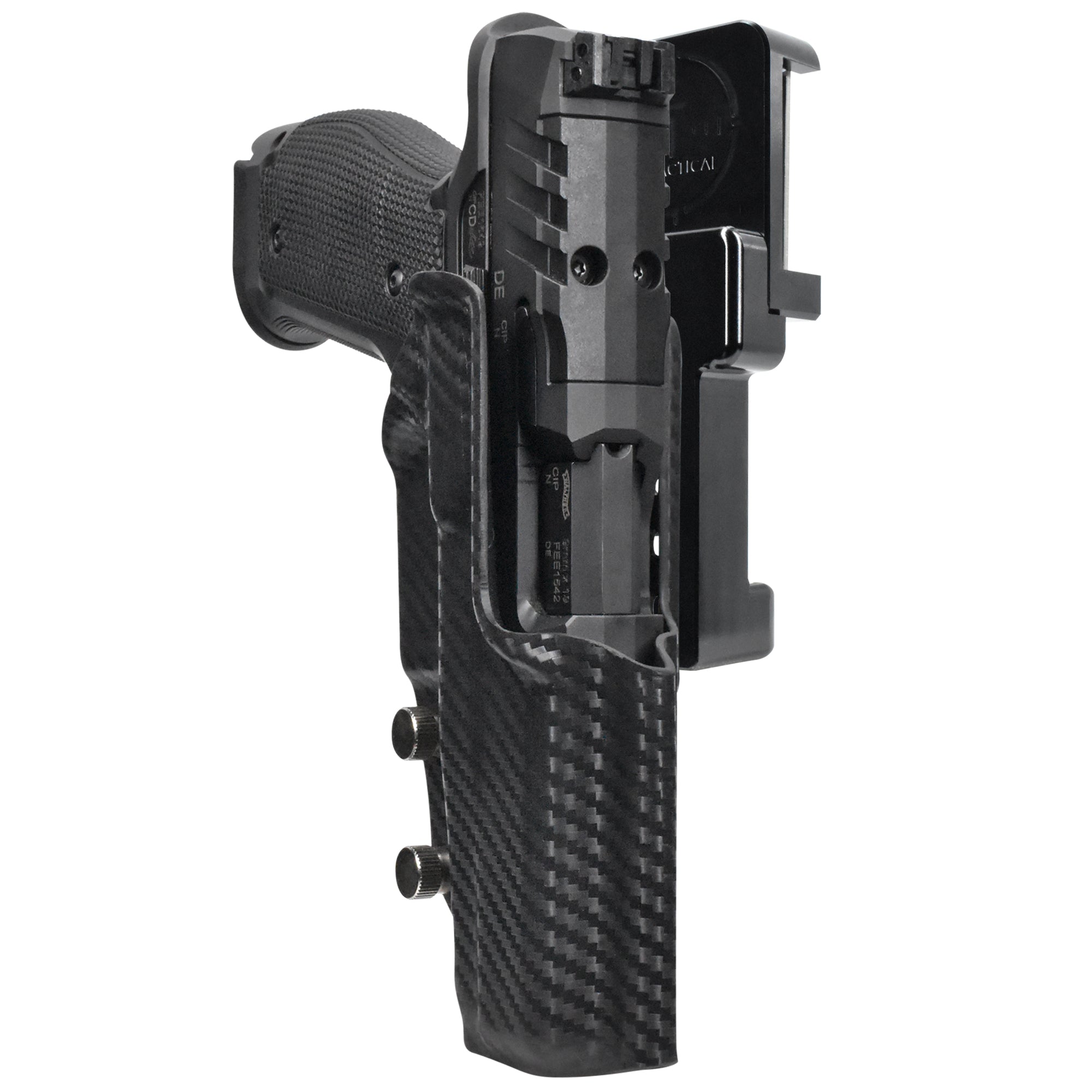 Alloy Competition Holster Black / Carbon Fiber