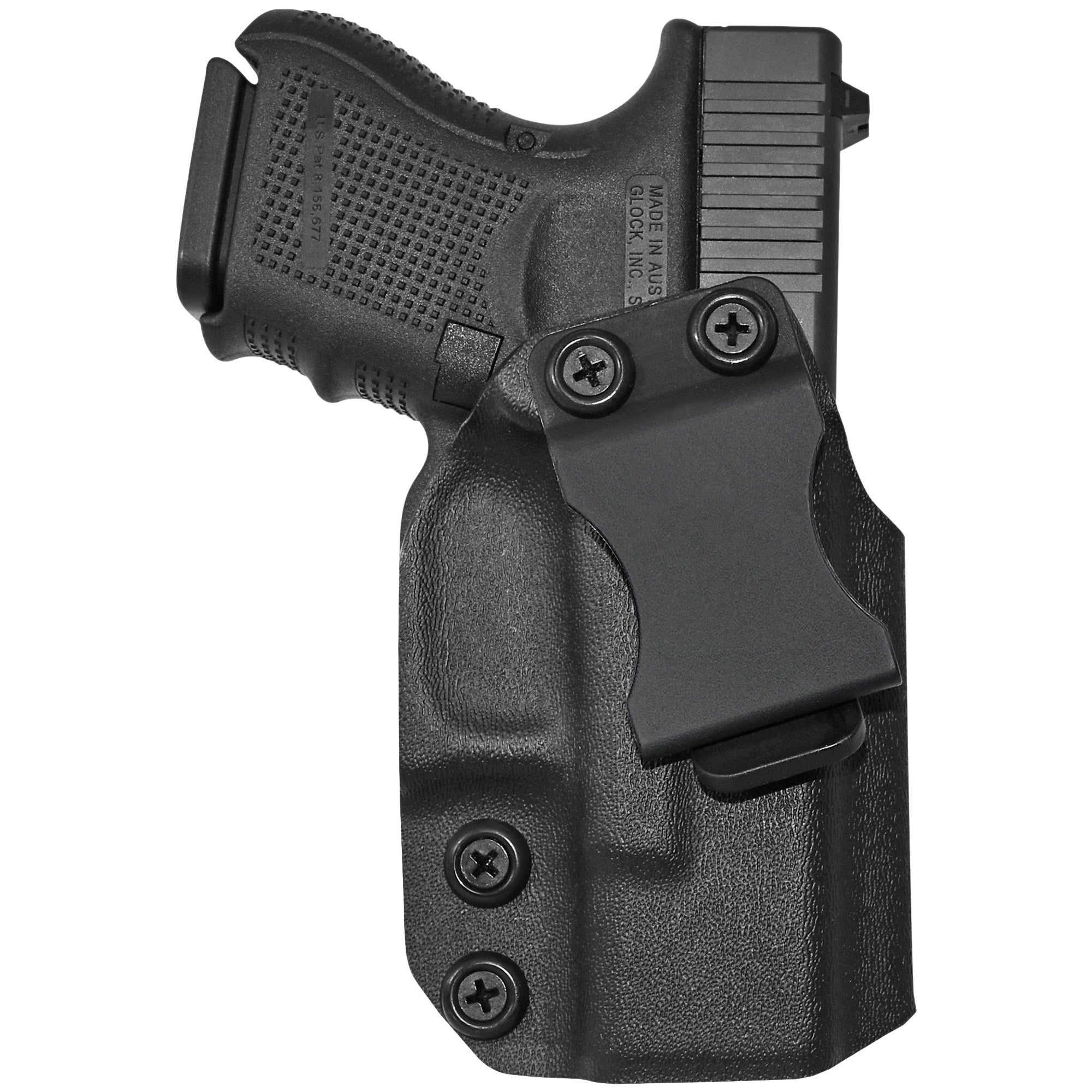 GLOCK 26, 27, 33 Holster - IWB High Sweat Shield