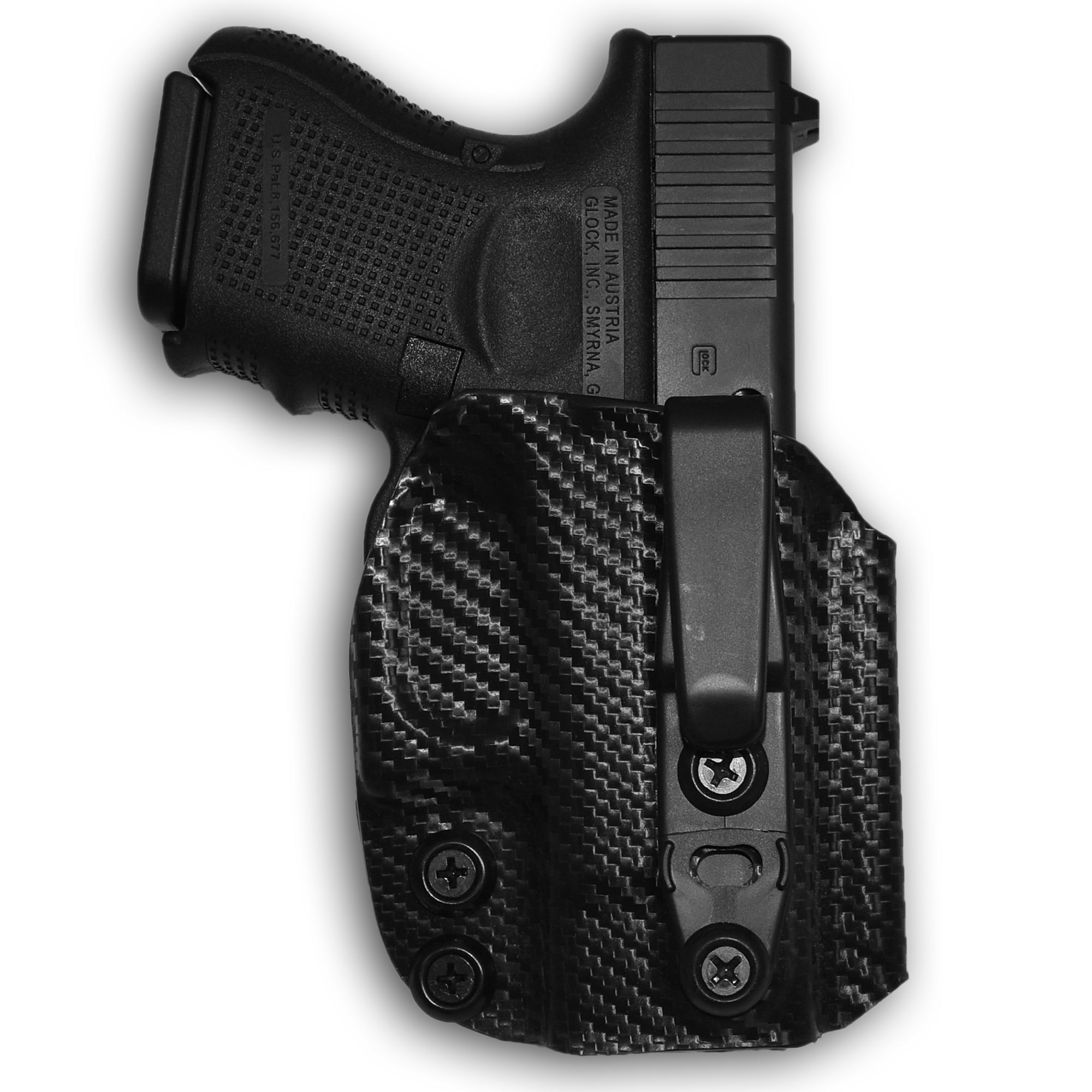 Glock 17, 19, 22, 23, 26, 27 Holster - IWB Tuckable