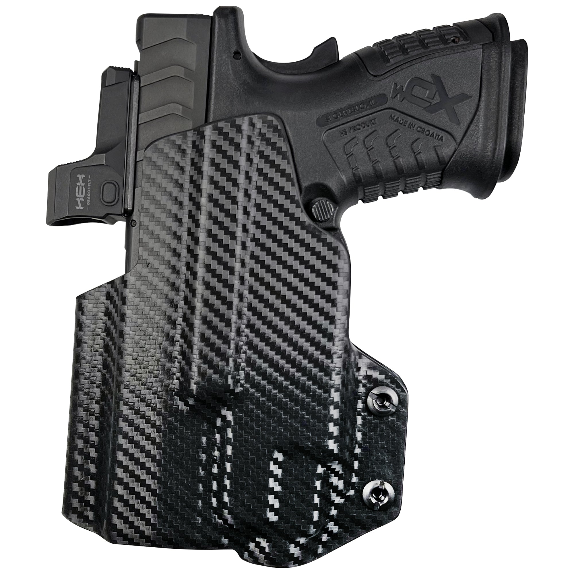 Springfield Armory XD-M Elite 3.8'' w/ Streamlight TLR-8 Holster - IWB Claw Tuckable