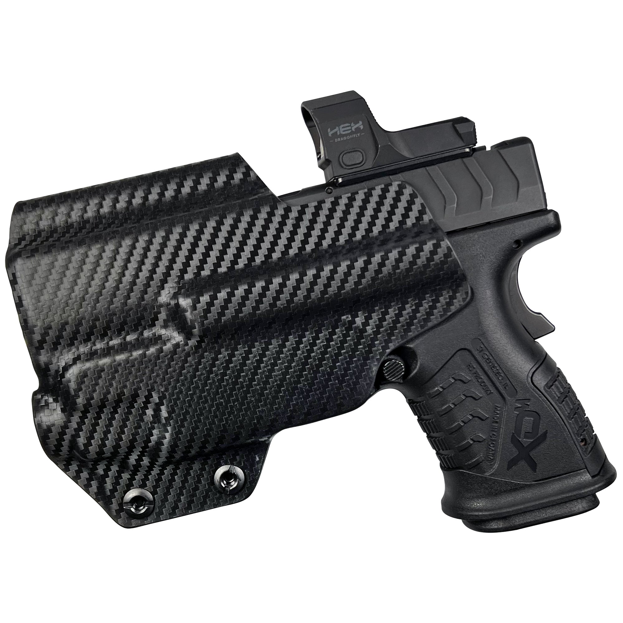 Springfield Armory XD-M Elite 3.8'' w/ Streamlight TLR-8 Holster - IWB Claw Tuckable